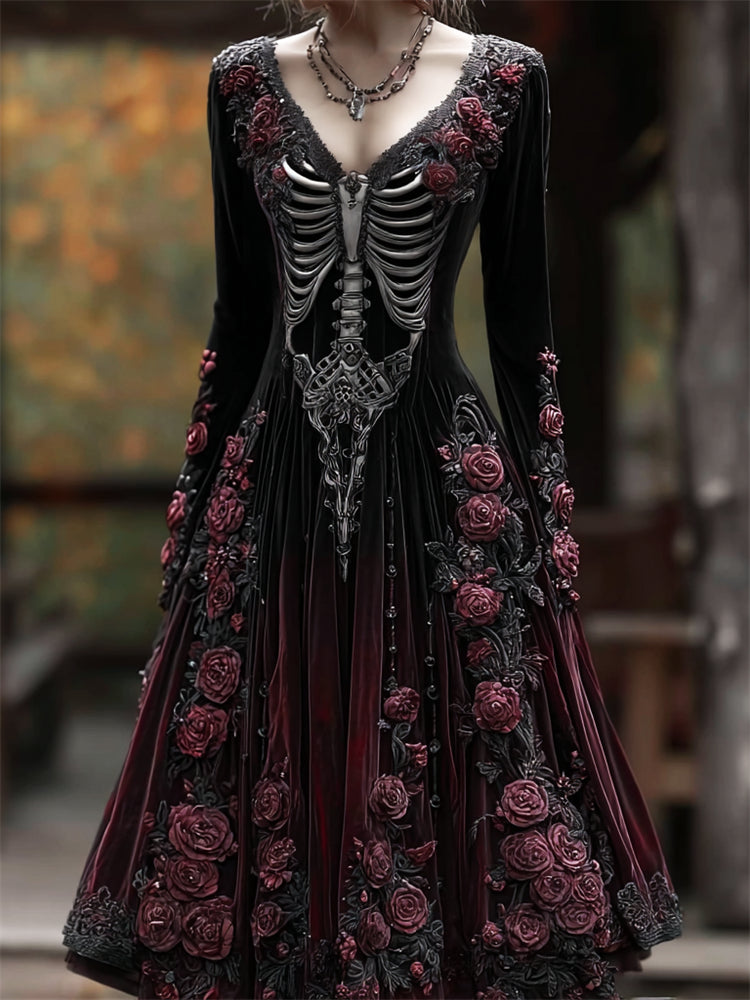 A Vintage Style Dress with Delicate Timeless Details