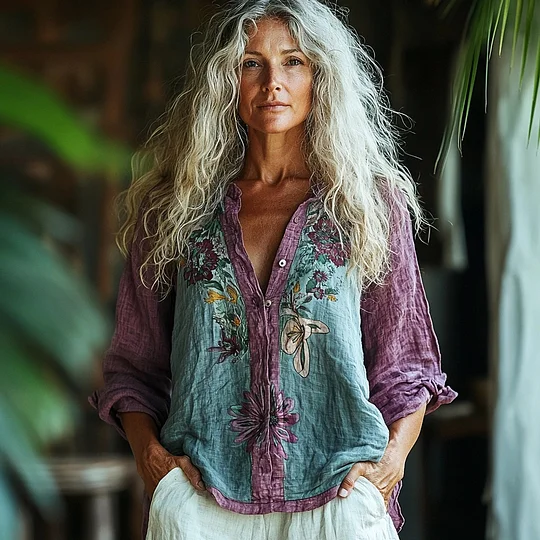 Vintage Inspired Shirt with a Contemporary Edge