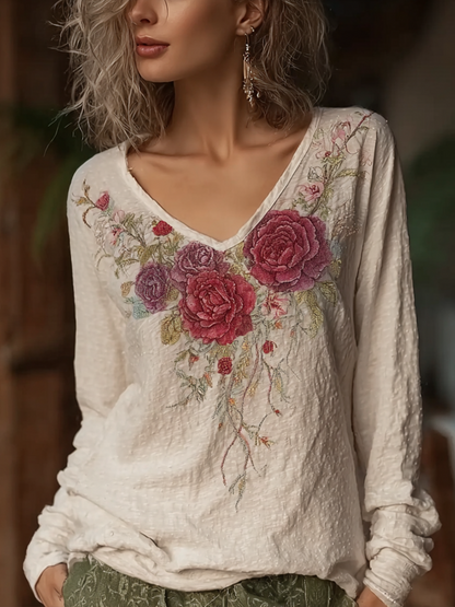 Timeless Vintage Style Top