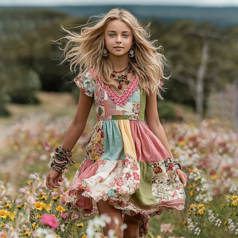A Vintage Style Dress with Delicate Timeless Details