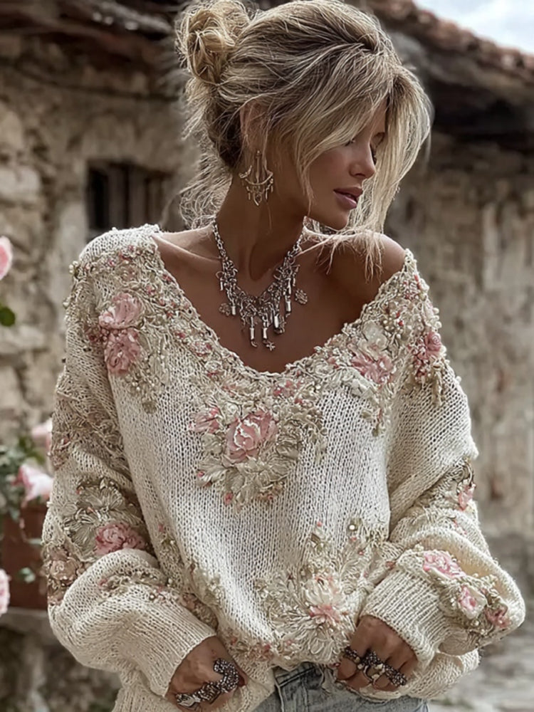 Gracefully Styled Sweater for Any Occasion