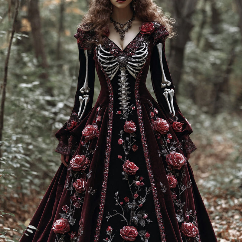 A Vintage Style Dress with Delicate Timeless Details