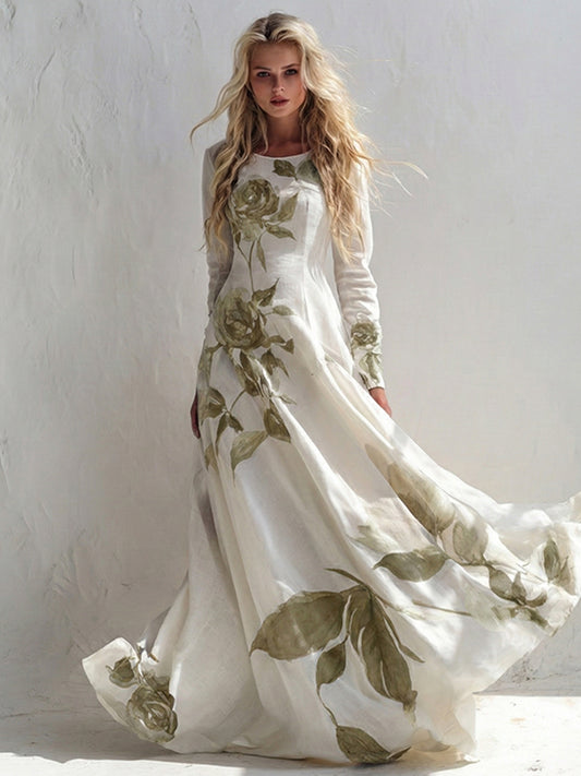 A Vintage Style Dress with Delicate Timeless Details