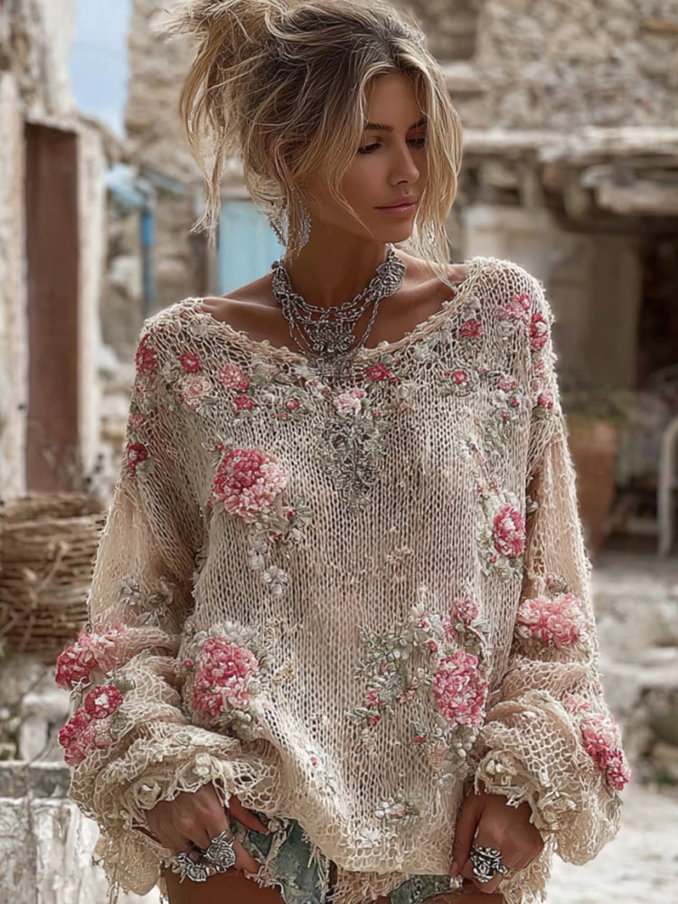 Gracefully Designed Sweater