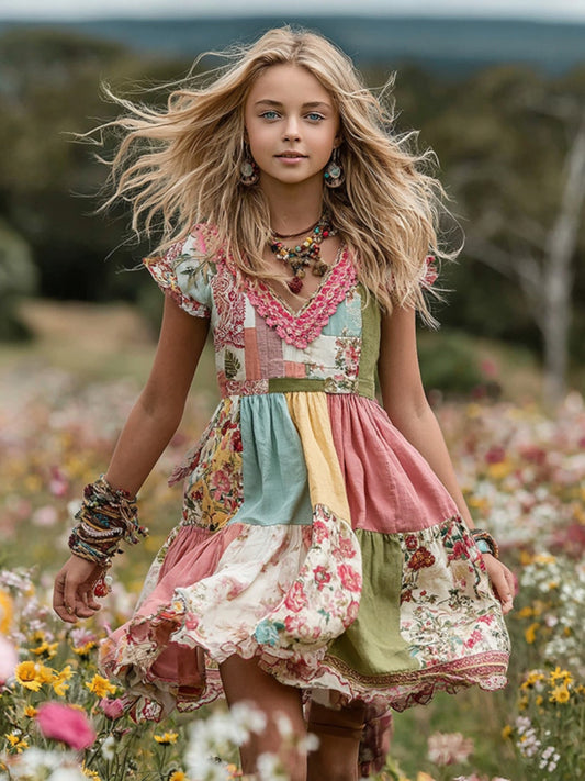 A Vintage Style Dress with Delicate Timeless Details