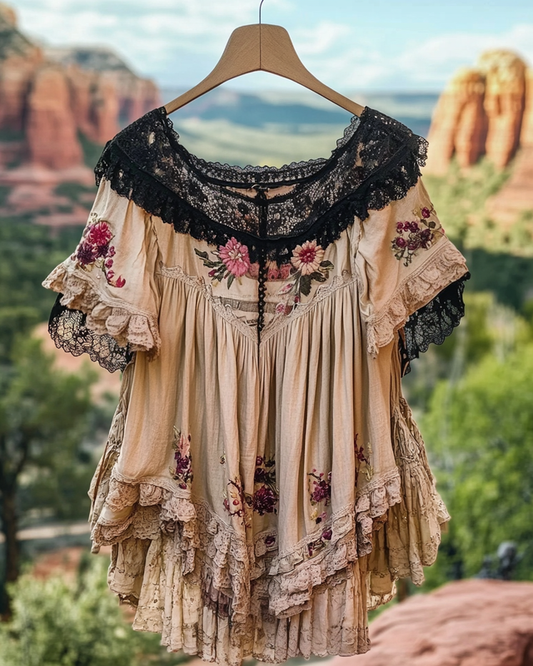 Vintage Inspired Top