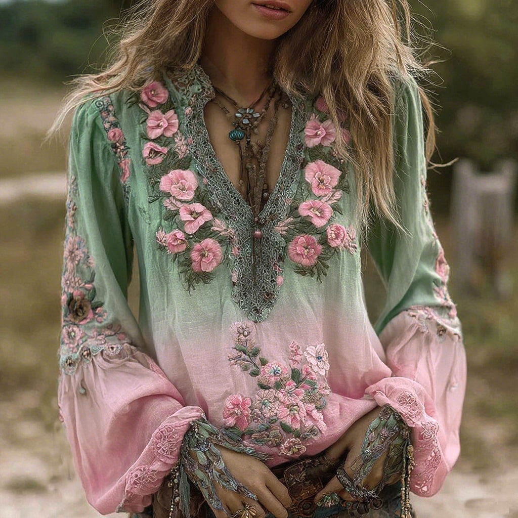 Green pink