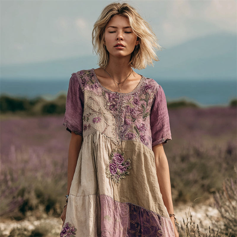 A Vintage Style Dress with Delicate Timeless Details