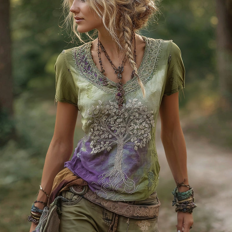 Green purple