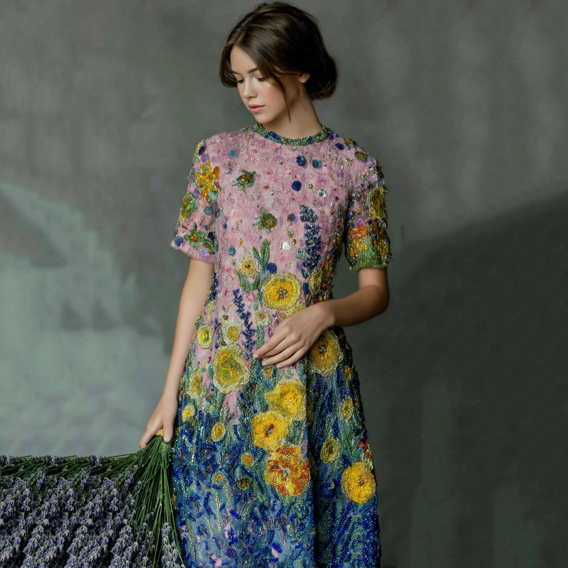 Vintage Inspired Dress with a Contemporary Edge