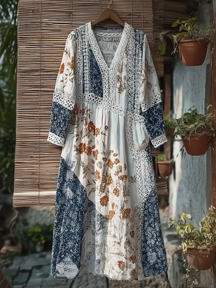 Classic Vintage Dress with a Flattering Fit