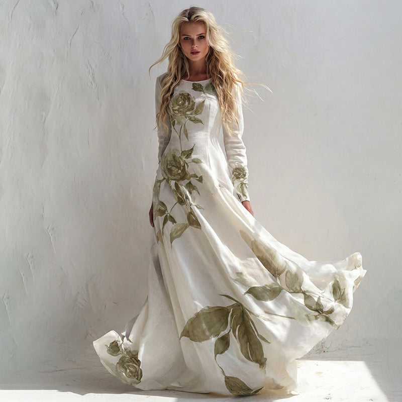 A Vintage Style Dress with Delicate Timeless Details
