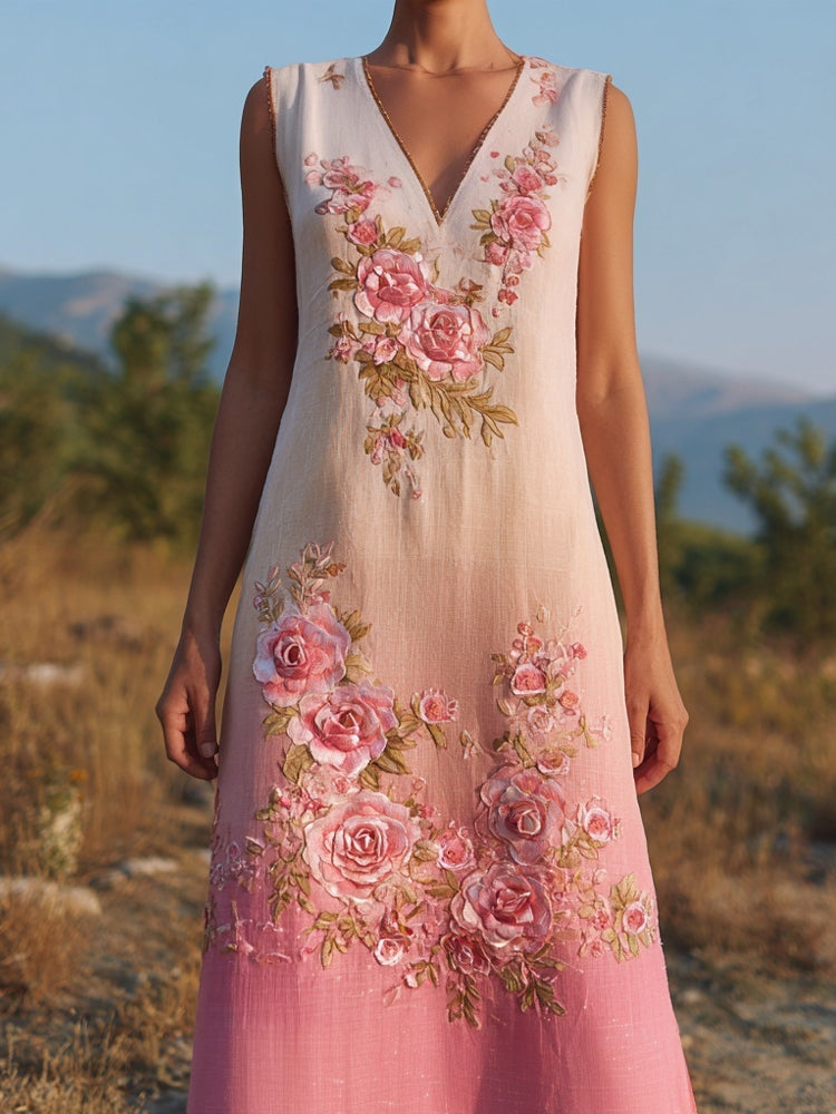 A Vintage Style Dress with Delicate Timeless Details
