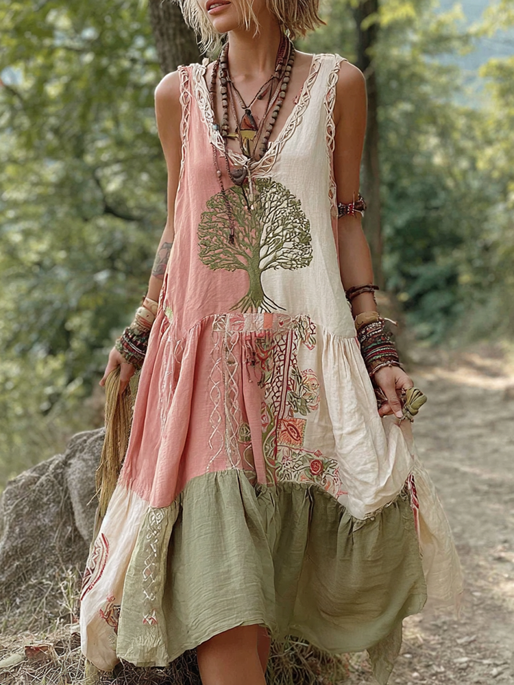 A Vintage Style Dress with Delicate Timeless Details
