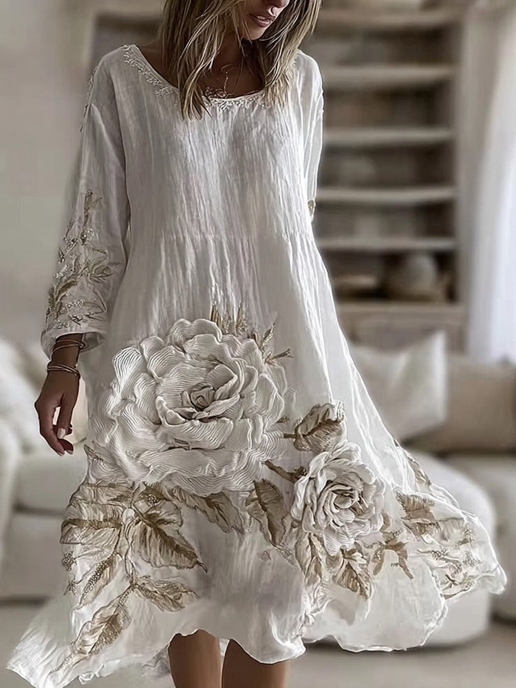 Well Tailored Dress with a Graceful Silhouette
