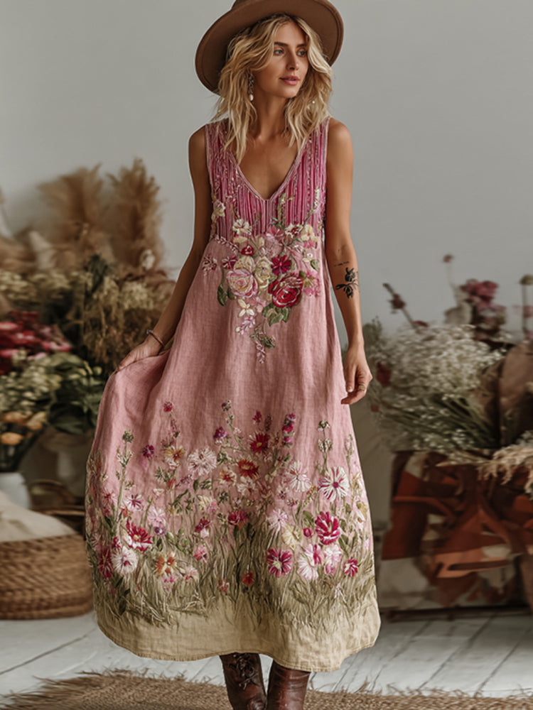 Classic Vintage Dress with a Flattering Fit