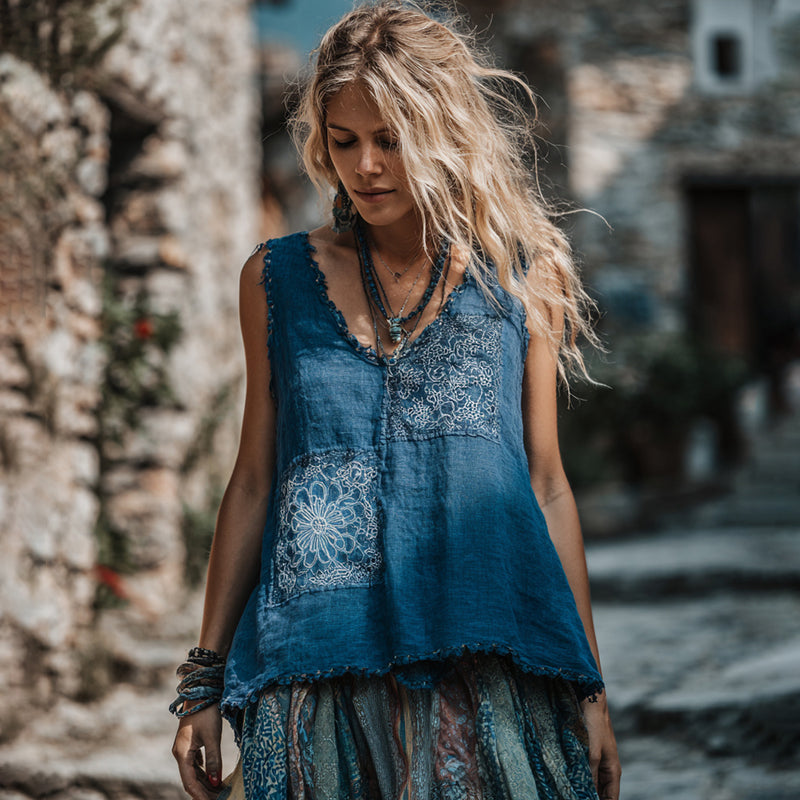 Timeless Vintage Style Top