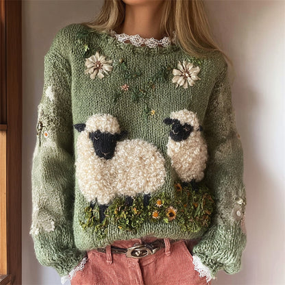 Gracefully Designed Sweater