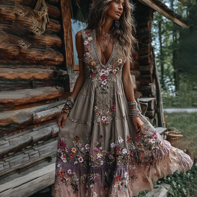 Classic Vintage Dress with a Flattering Fit