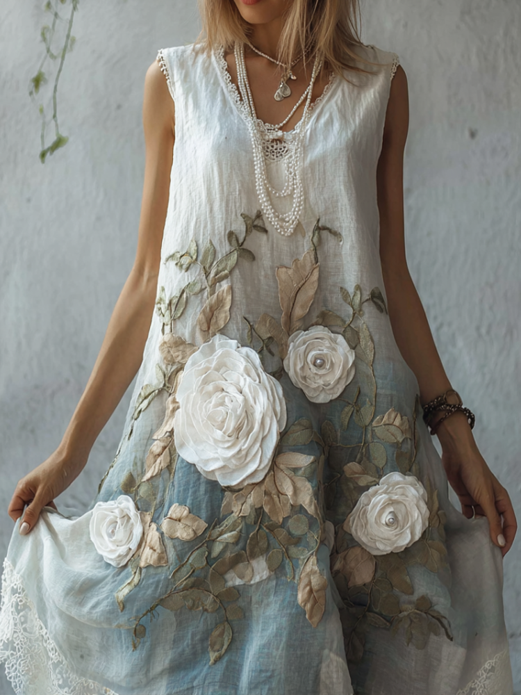 Classic Vintage Dress with a Flattering Fit