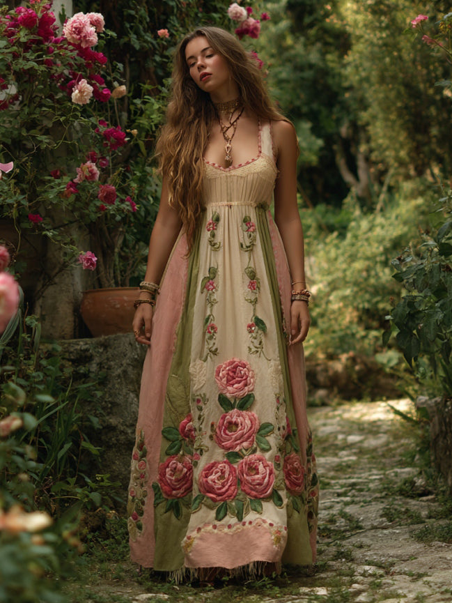 A Vintage Style Dress with Delicate Timeless Details