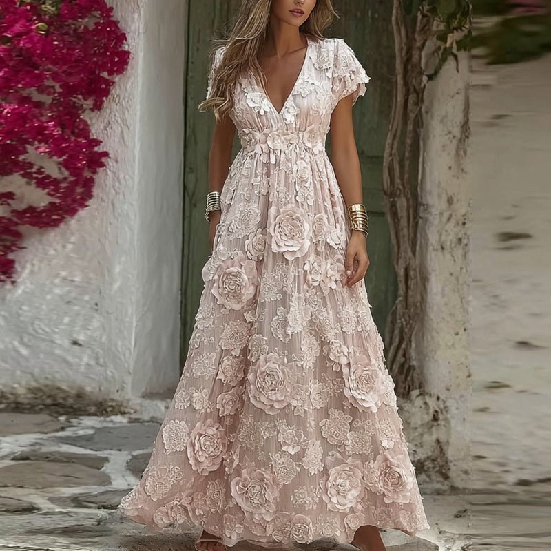 A Vintage Style Dress with Delicate Timeless Details