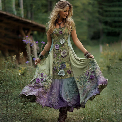 Purple green