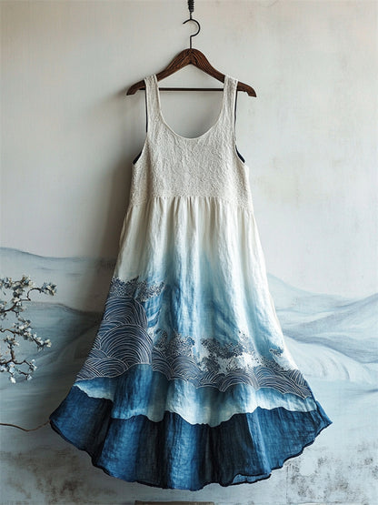 Blue white