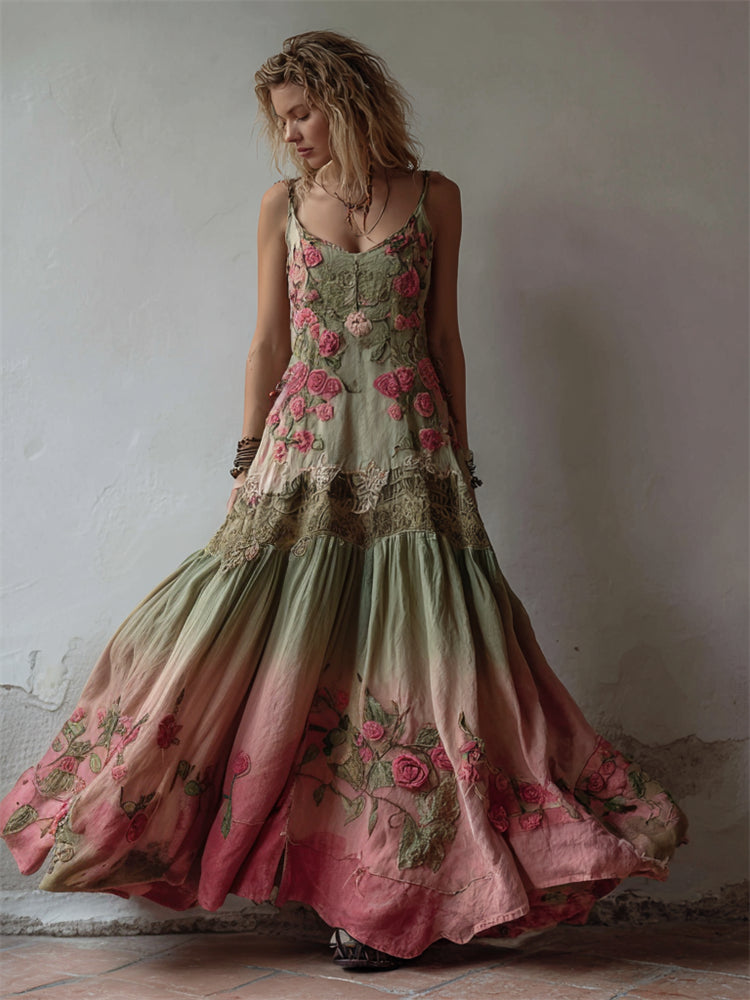 A Vintage Style Dress with Delicate Timeless Details