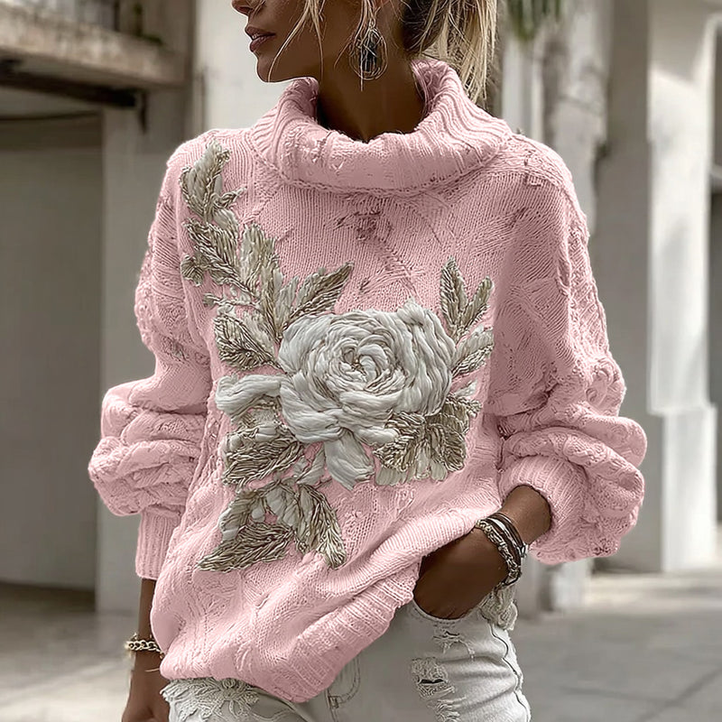 Gracefully Designed Sweater