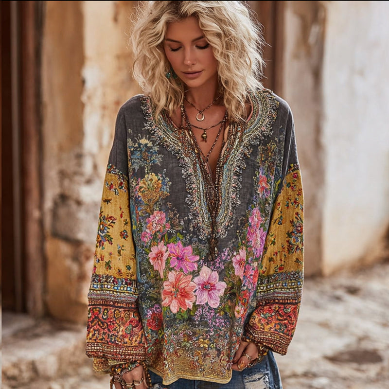 Timeless Vintage Style Top