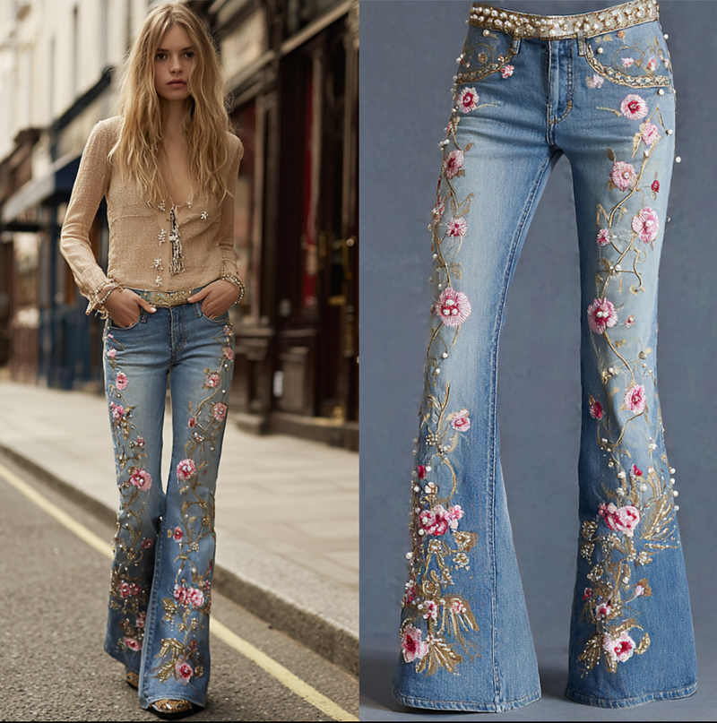 Timeless Vintage Style Pants