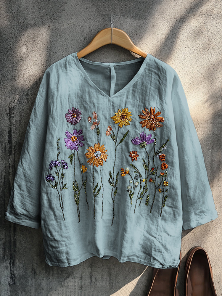 Timeless Vintage Style Blouse