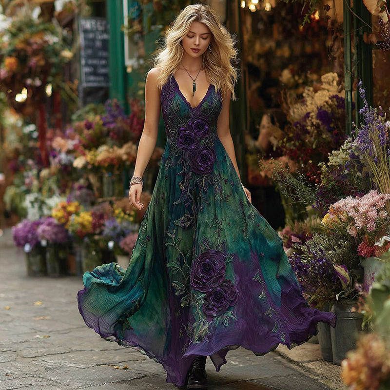 A Vintage Style Dress with Delicate Timeless Details