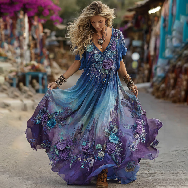 Classic Vintage Dress with a Flattering Fit