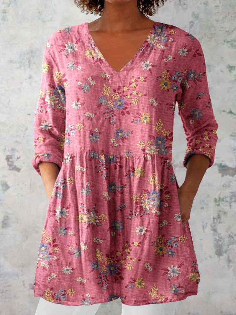 Timeless Vintage Style Top