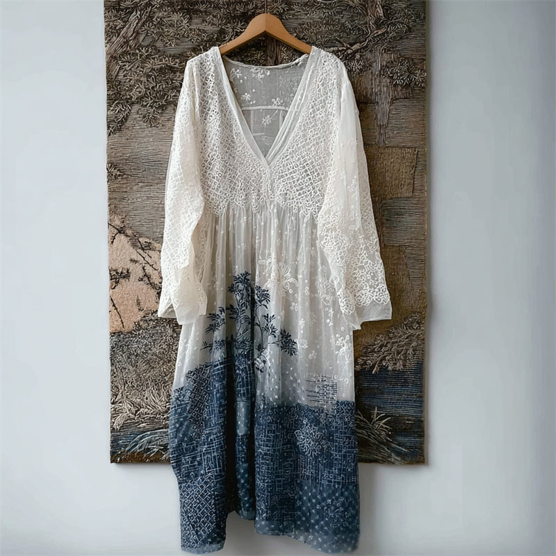 White blue