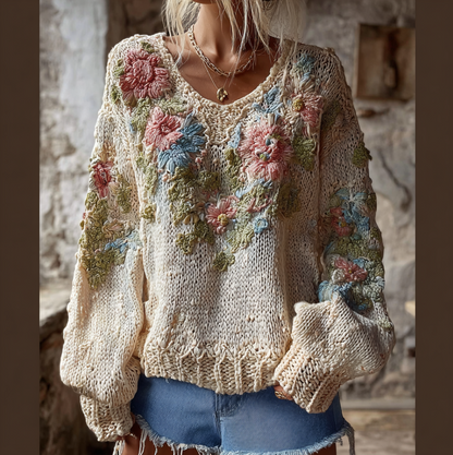 Gracefully Designed Sweater