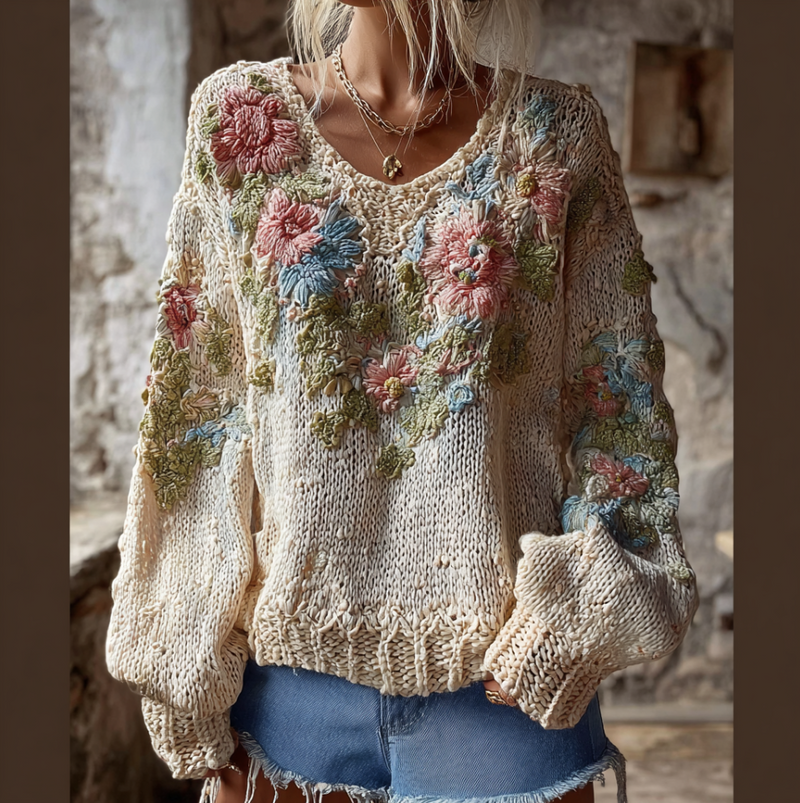 Gracefully Designed Sweater