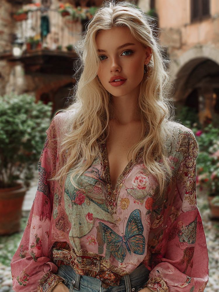 Vintage Inspired Top