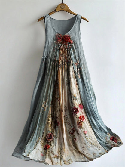 Classic Vintage Dress with a Flattering Fit