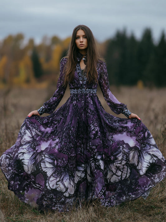A Vintage Style Dress with Delicate Timeless Details