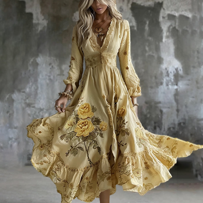 Beautifully Finished Dress in a Timeless Design