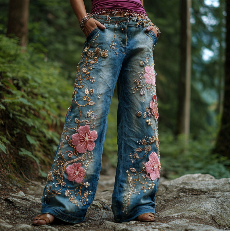 Timeless Vintage Style Pants