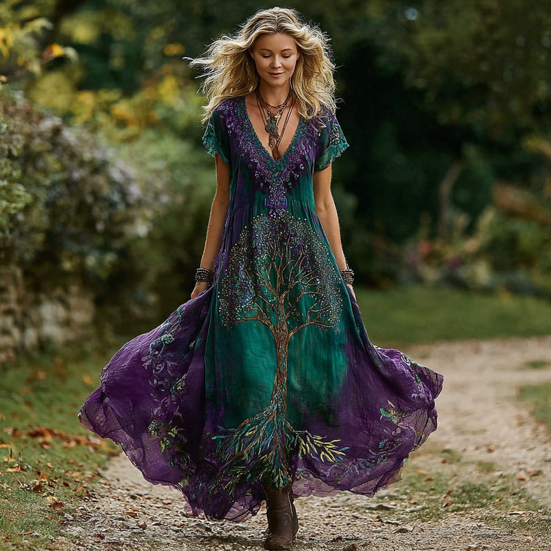 Classic Vintage Dress with a Flattering Fit