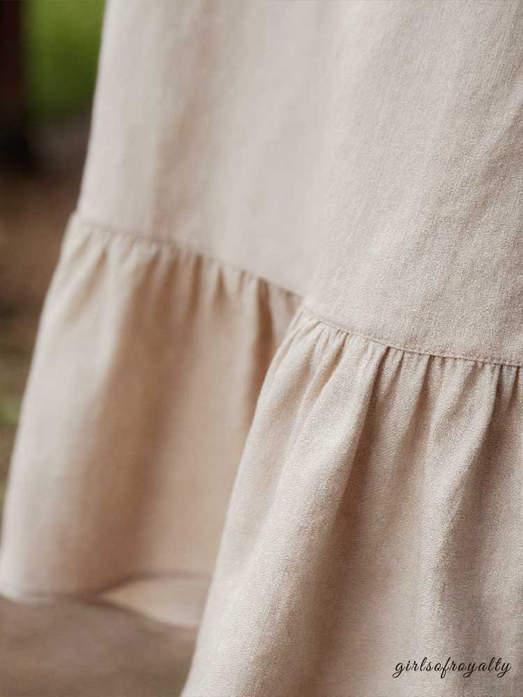 A Vintage Style Dress with Delicate Timeless Details