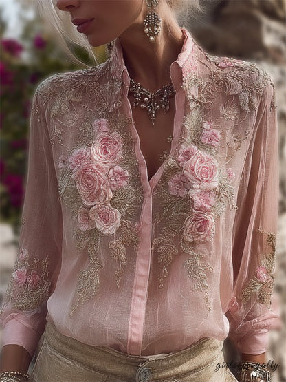 Sophisticated Blouse with a Clean Classic Look