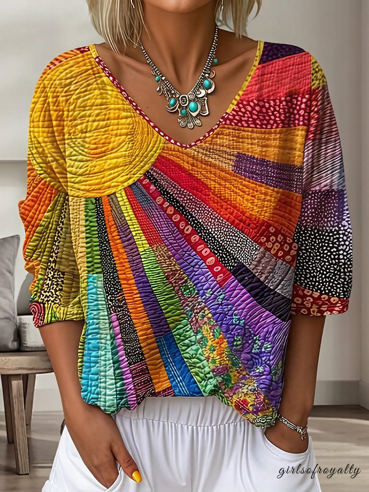 Classic Vintage Top with a Flattering Fit