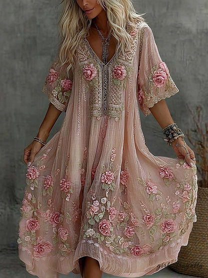 Beautifully Finished Dress in a Timeless Design