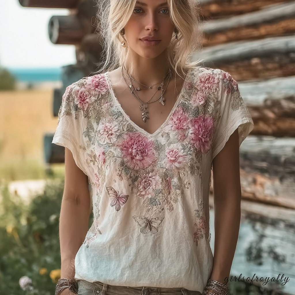 Beautifully Balanced T-Shirt with Timeless Character